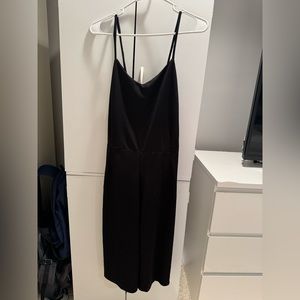 Black Flowy Romper jumpsuit